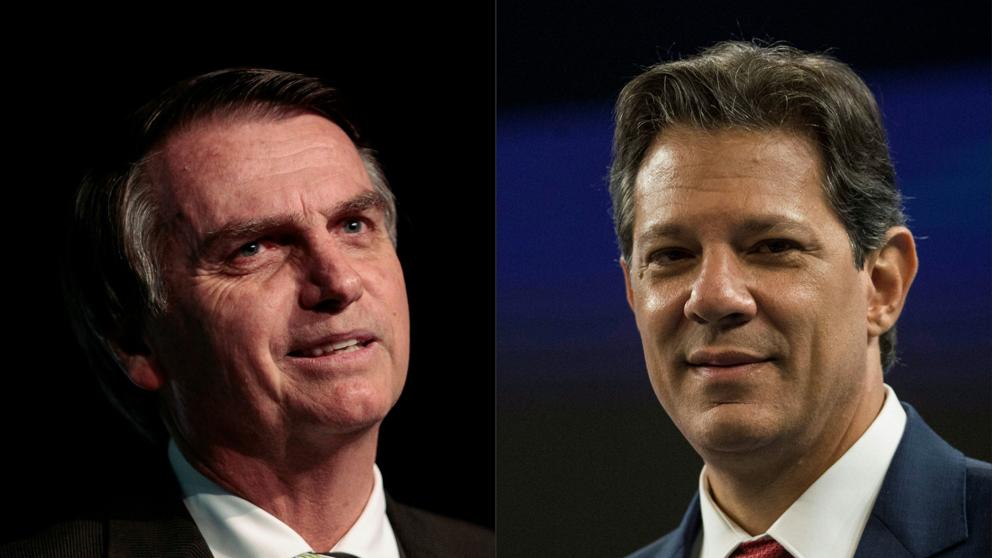 Bolsonaro se impuso en segunda vuelta al socialista Haddad y es el nuevo presidente de Brasil