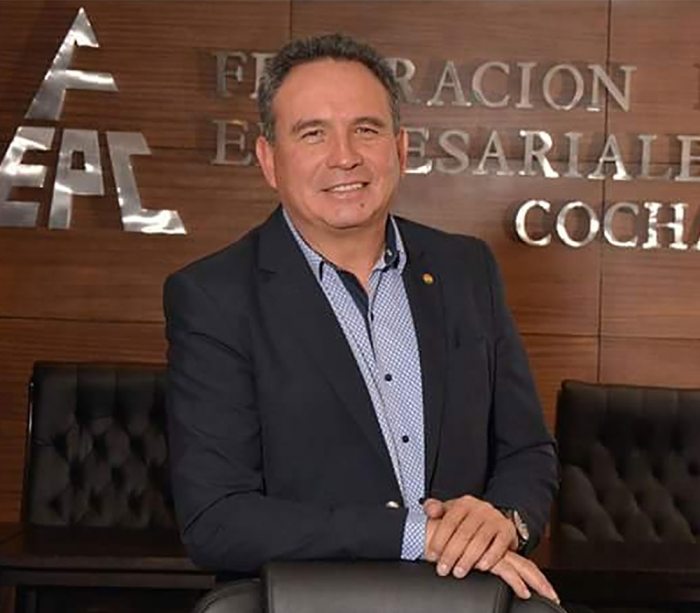 Líder empresarial de Cochabamba Javier Bellot: volvemos a ratificar que no estamos de acuerdo con el pago del segundo aguinaldo, porque no corresponde en la situación en la que estamos