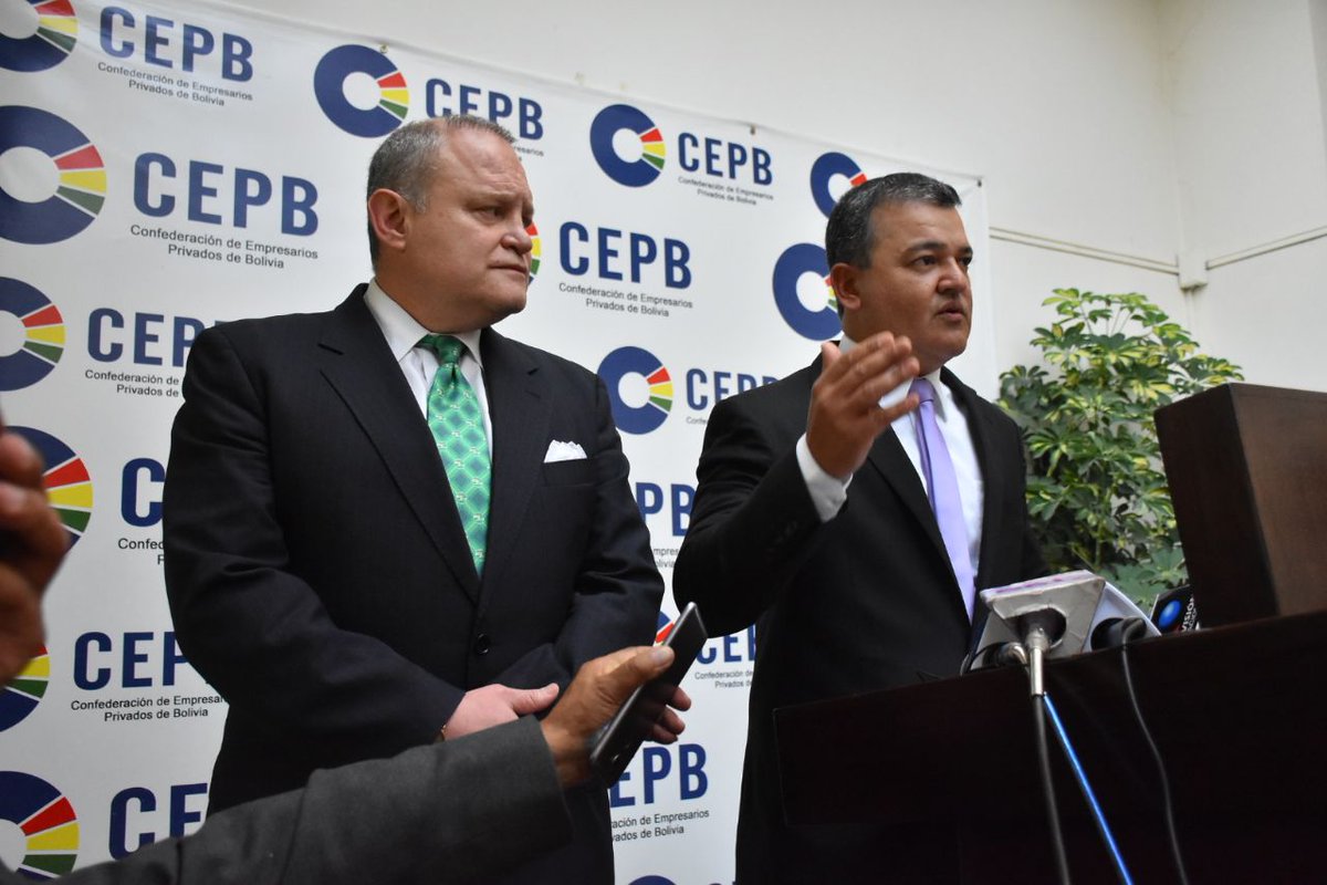 Confederación de Empresarios Privados de Bolivia: rechazan doble aguinaldo y piden su anulación