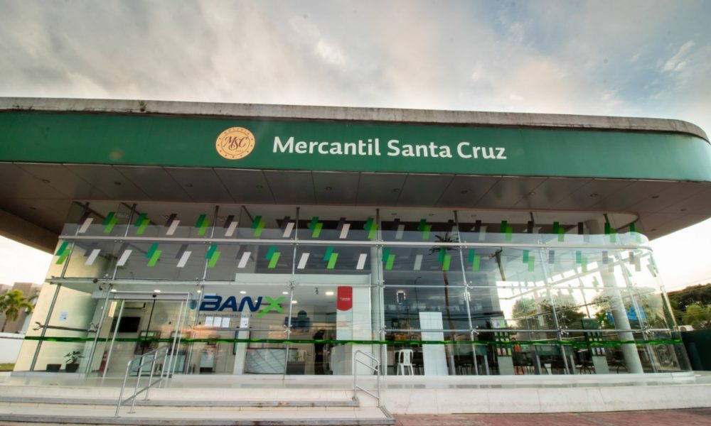 Durante el confinamiento el Banco Mercantil Santa Cruz registró más de 30 millones de