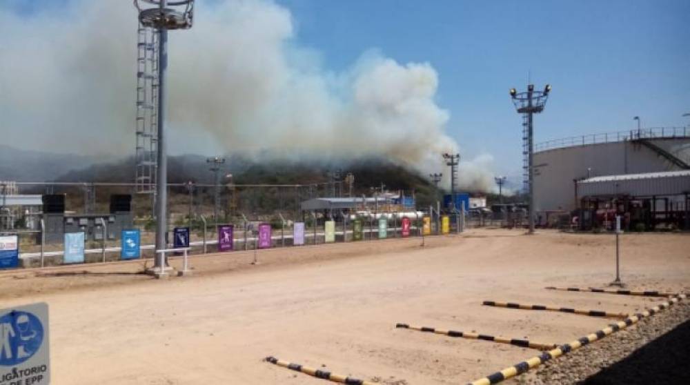 Incendio forestal cercano a la planta Incahuasi es controlado