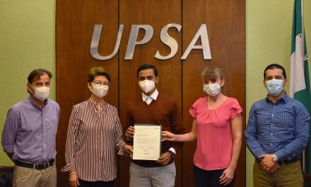Estudiante UPSA ganó concurso de la CAF ‘Ideas Para el Futuro’