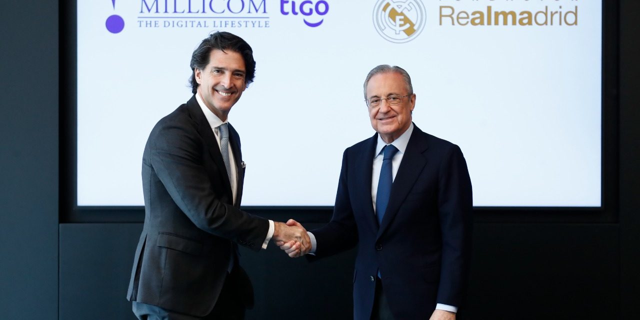 Alianza entre la Fundación Real Madrid y Millicom-TIGO para proyectos sociodeportivos en Latinoamérica.