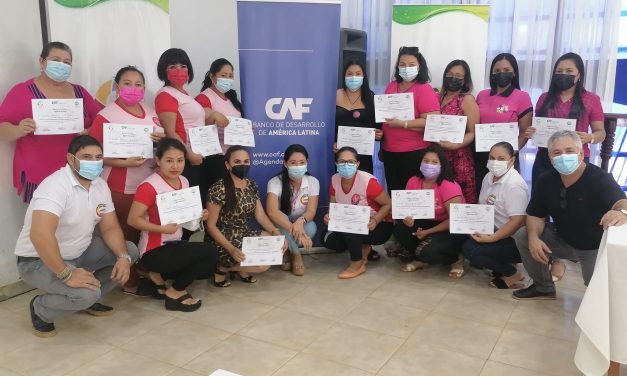 Por segundo año, CAF apoya la capacitación de las mujeres emprendedoras de Pando.